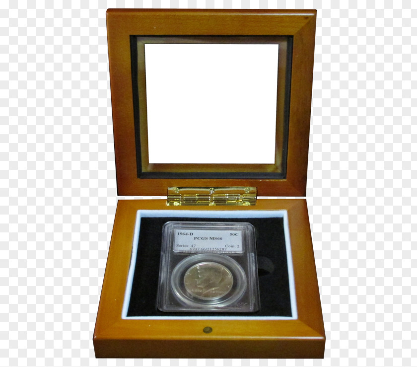 Glass Display Box Coin Capsule Concrete Slab PNG