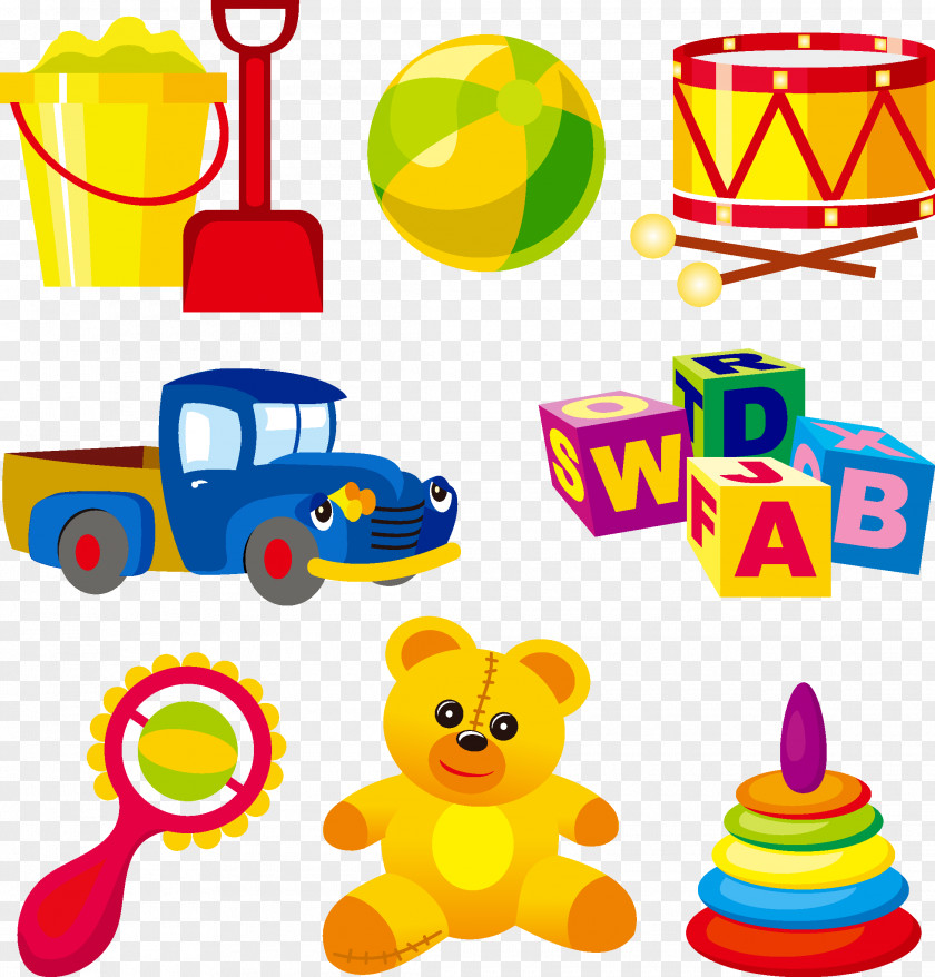 Kids Toys Toy Cartoon Clip Art PNG