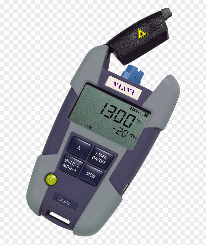 Light Optical Power Meter Optics Viavi Solutions Fiber PNG