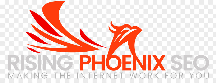 Rising Phoenix Logo Brand SEO Design PNG