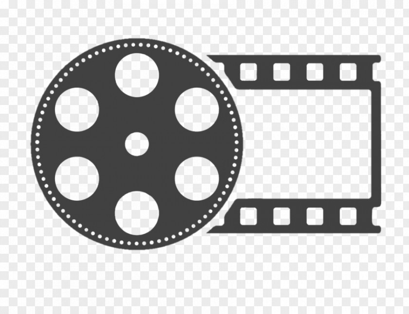 Roll Film Logo Cinema PNG