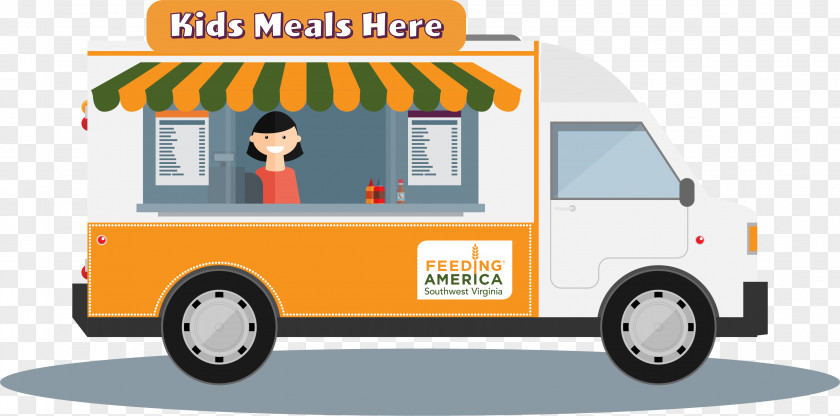 Food Truck Graphics Lunch Street Cart PNG