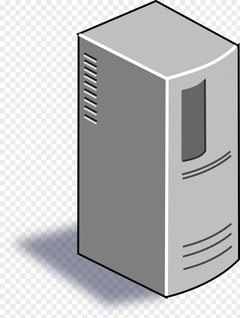 Gray Server Clip Art PNG