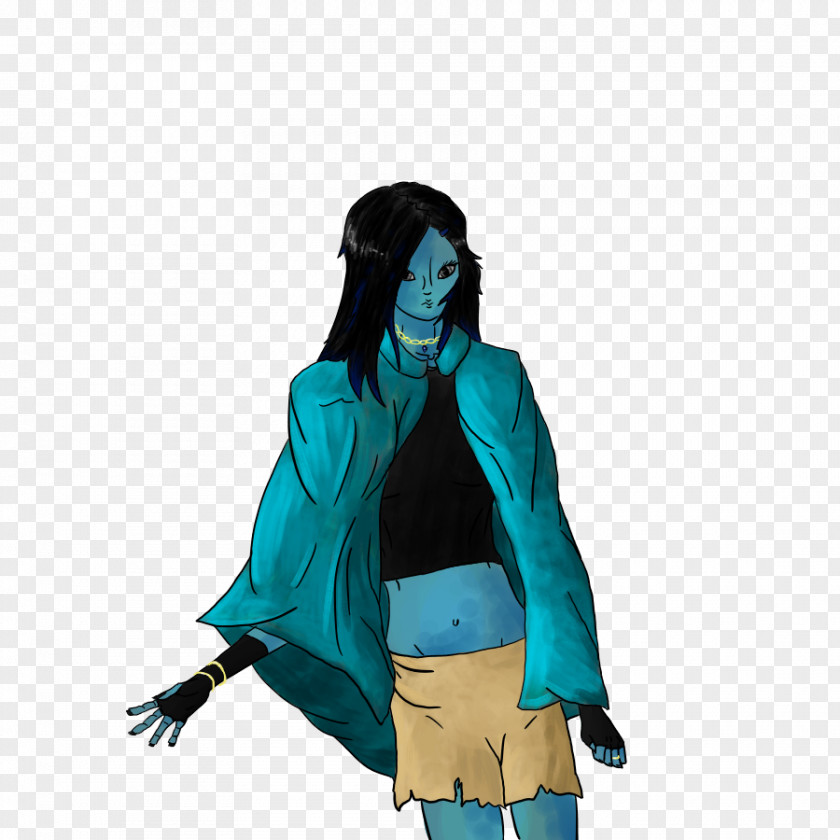 Hiriser Outerwear Character Turquoise Fiction PNG