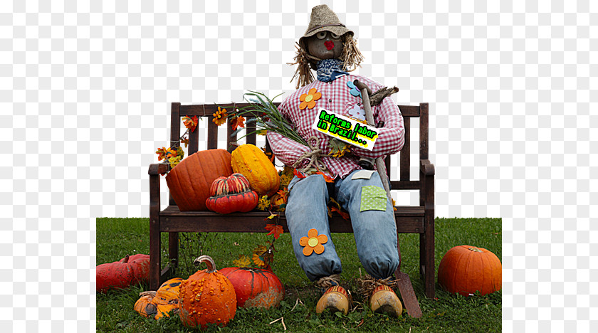 Straw Scarecrow Corn Dolly Pumpkin PNG