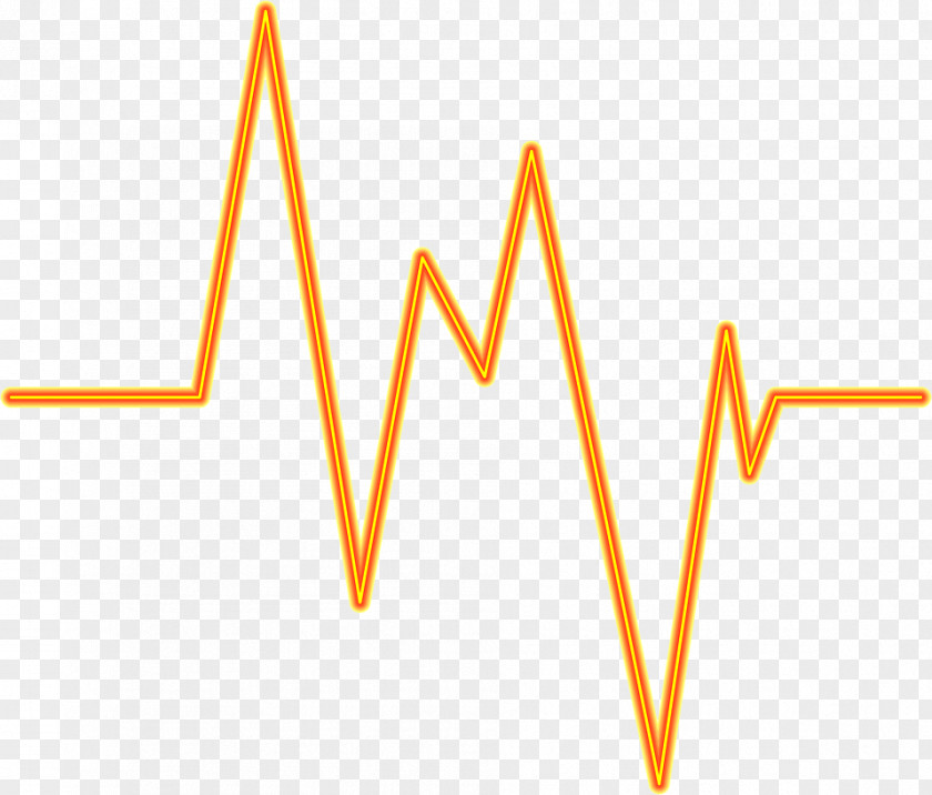 EKG Cliparts Triangle Yellow Pattern PNG