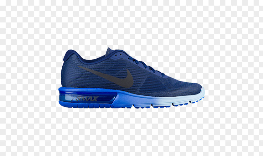 Nike Blue Air Max Sequent 3 Men's 2 Running Sports Shoes PNG