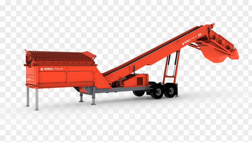 Askim Machine River Gravel Terex Wheel Cargo PNG