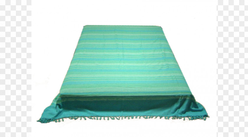 Bedcover Turquoise Green PNG