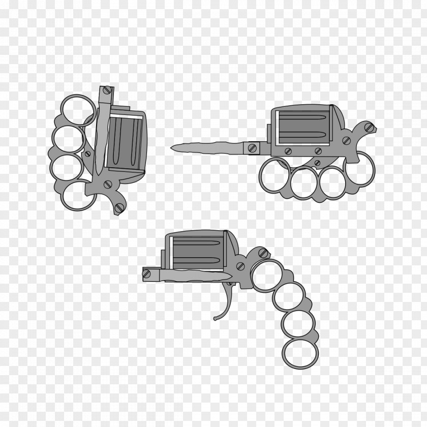 Brass Knife Apache Revolver Apaches Knuckles PNG