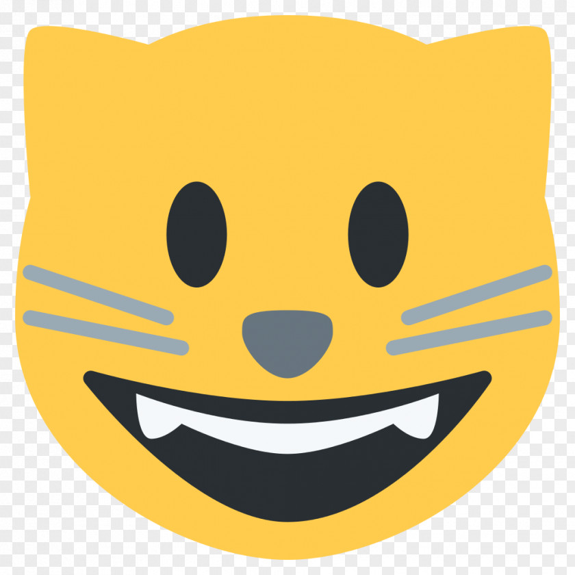 Cat Emoji Smile Sticker Kitten PNG