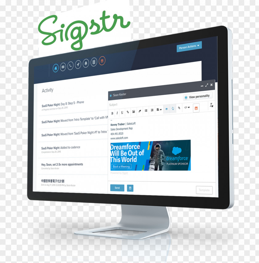 Computer Monitors Sigstr, Inc. Output Device Personal Font PNG