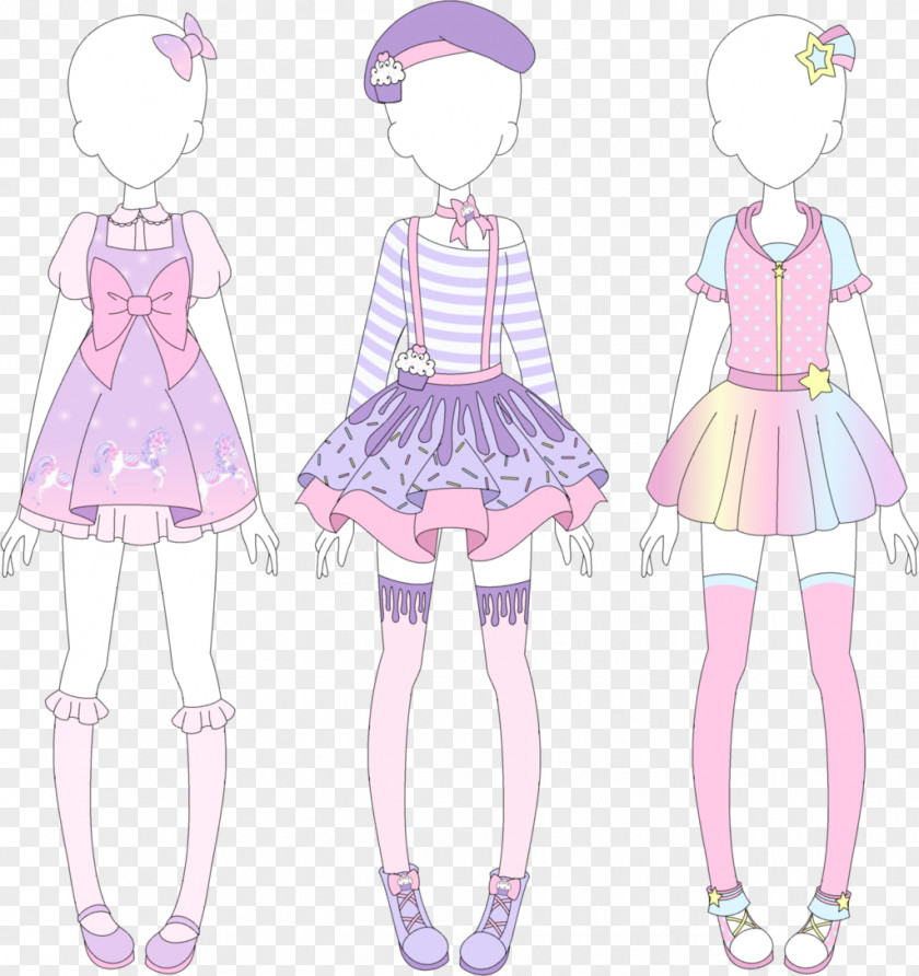 Fashion Clothing Drawing Harajuku Dress PNG