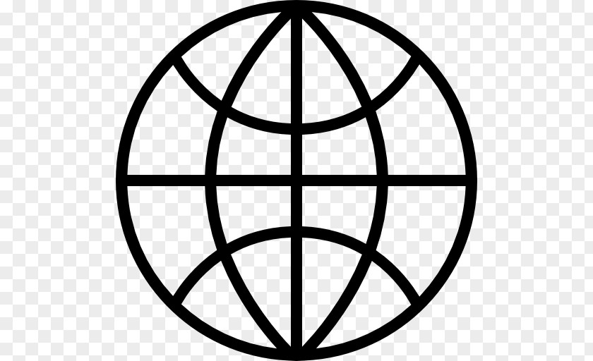 Globe Grid Earth PNG