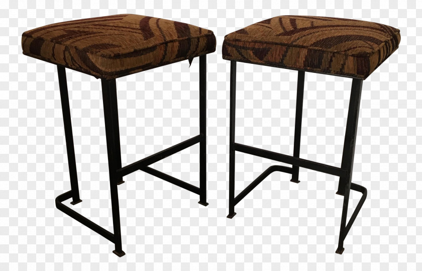 Iron Stool Table Bar Dining Room Chair PNG