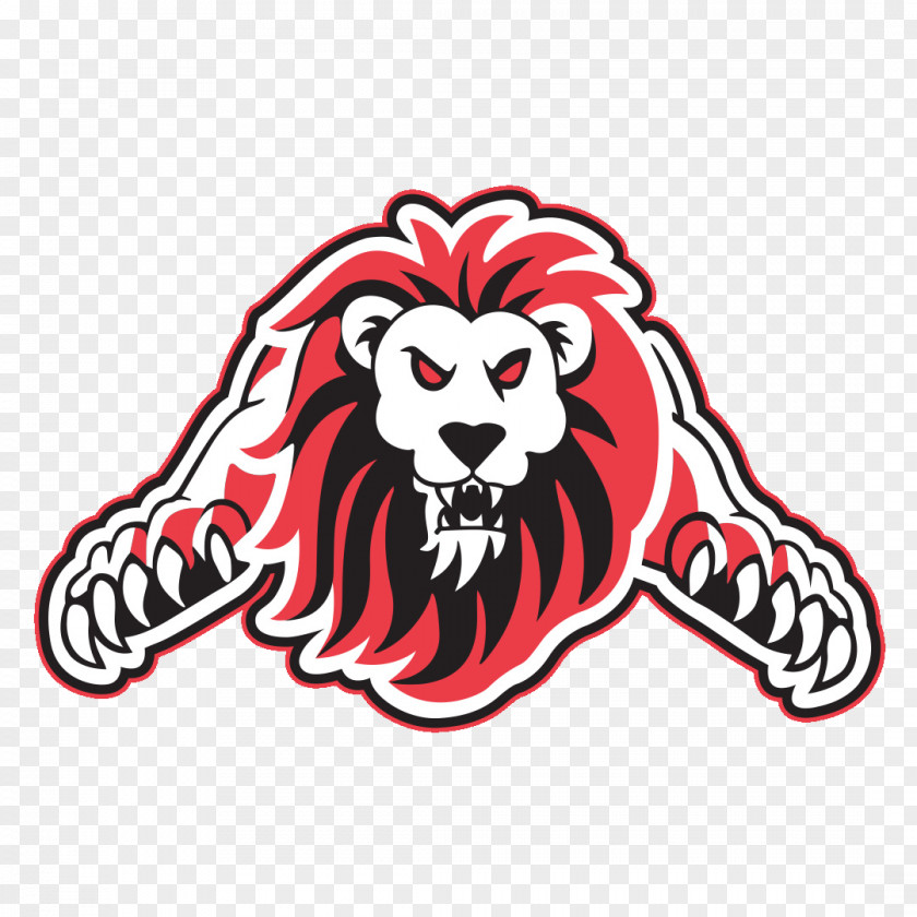 Lion Liberty High School Lions Stadium Logo PNG