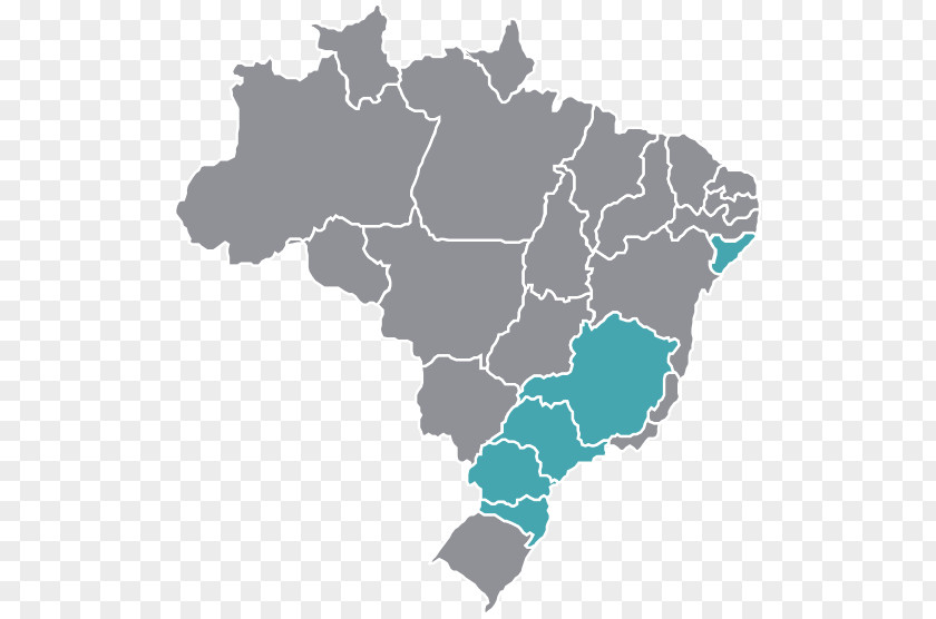 Map Brazil Physische Karte PNG