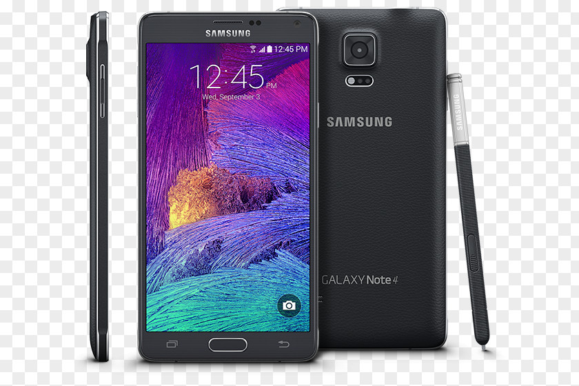 Samsung Galaxy Note 4 Smartphone Telephone Android PNG