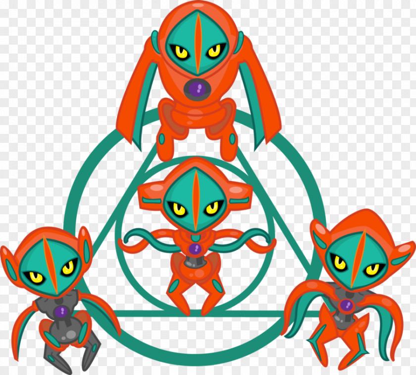 Symbolic Vector Deoxys Jirachi Pokémon Mewtwo Rayquaza PNG