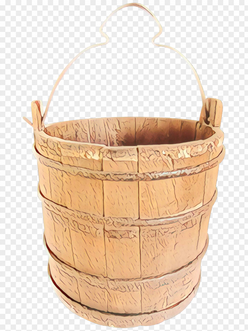 Gift Basket Home Accessories Bucket Storage Beige PNG