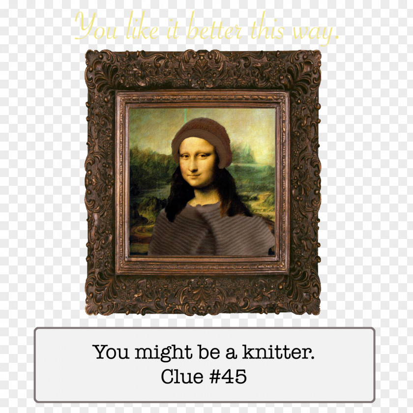 I, Mona Lisa Picture Frames IPad PNG