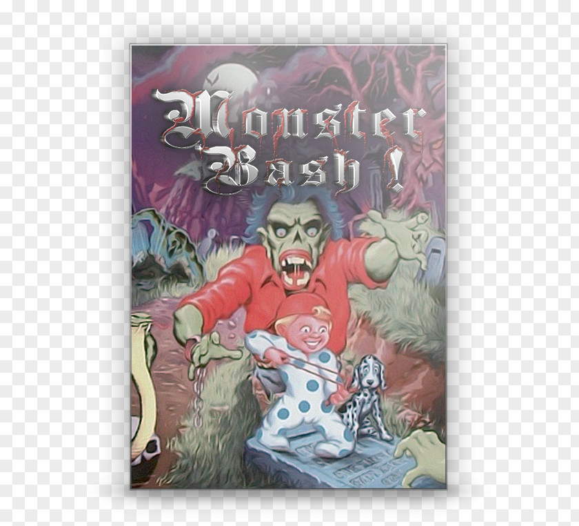 Monster Bash Video Game Apogee Software PC PNG