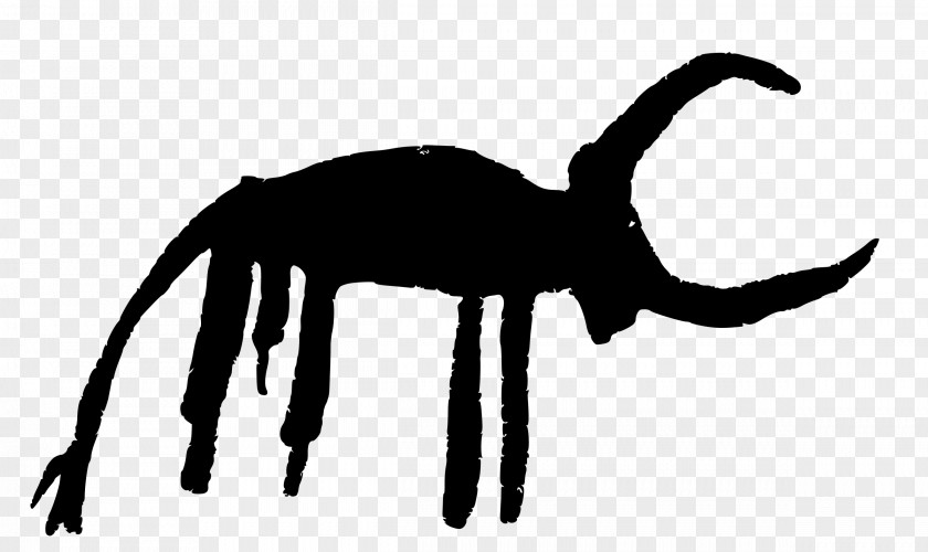Ox Rock Art Of The Iberian Mediterranean Basin Cave Painting Clip PNG