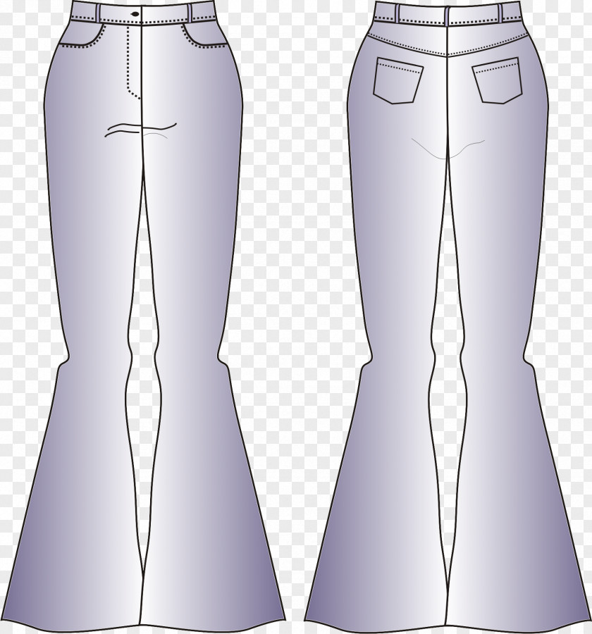 Design Skirt Abdomen Pants Pattern PNG
