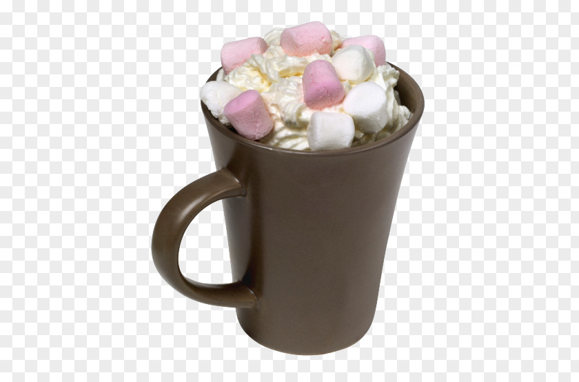 HOT CHOCLATE Hot Chocolate Ice Cream White Marshmallow PNG