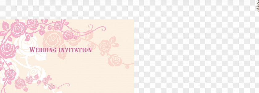 Romantic Wedding Card Paper Graphic Design Pattern PNG