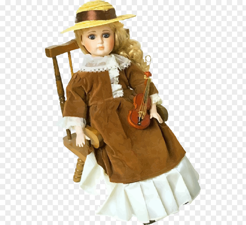Vector Doll Toy Clip Art PNG