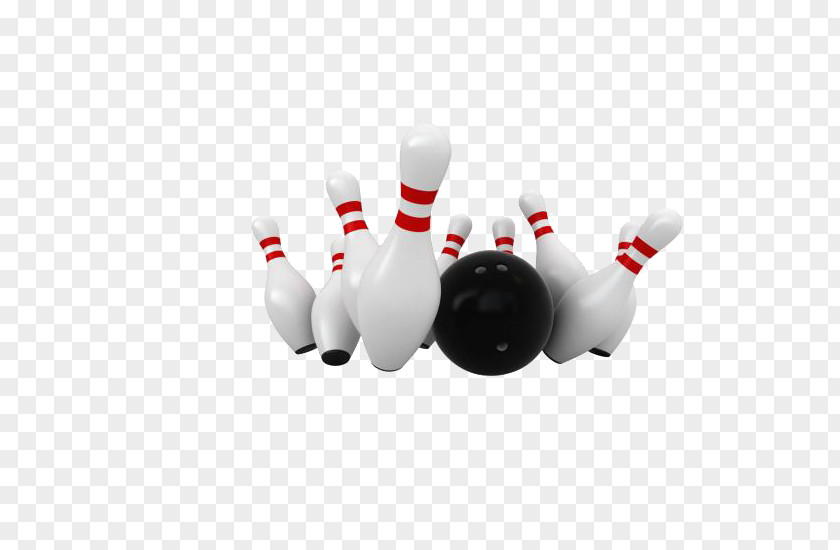 White Bowling Ten-pin Sport Pin PNG