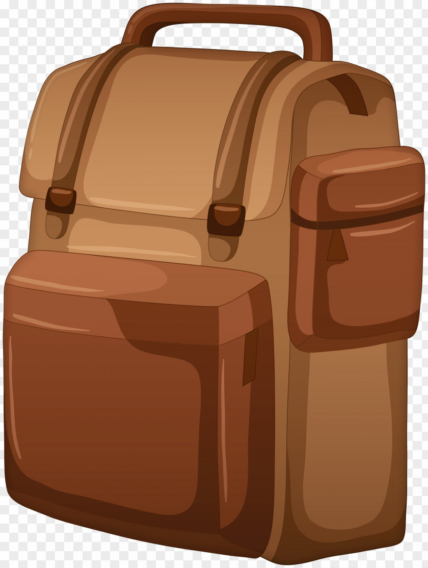 Bag Backpack Clip Art Image Illustration PNG