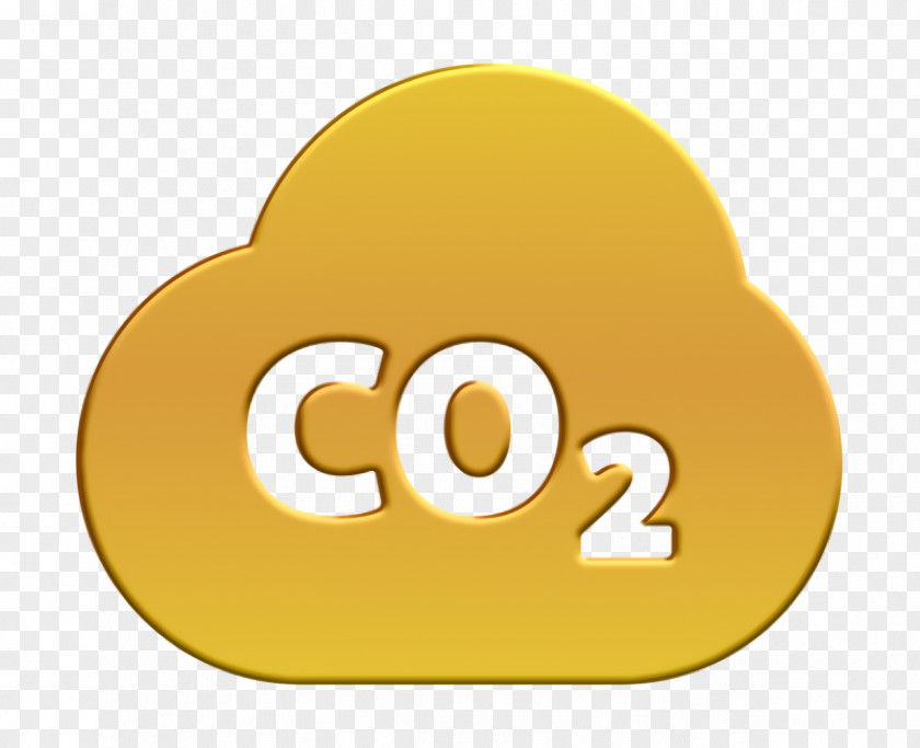Co2 Icon Industry CO2 Inside Cloud PNG