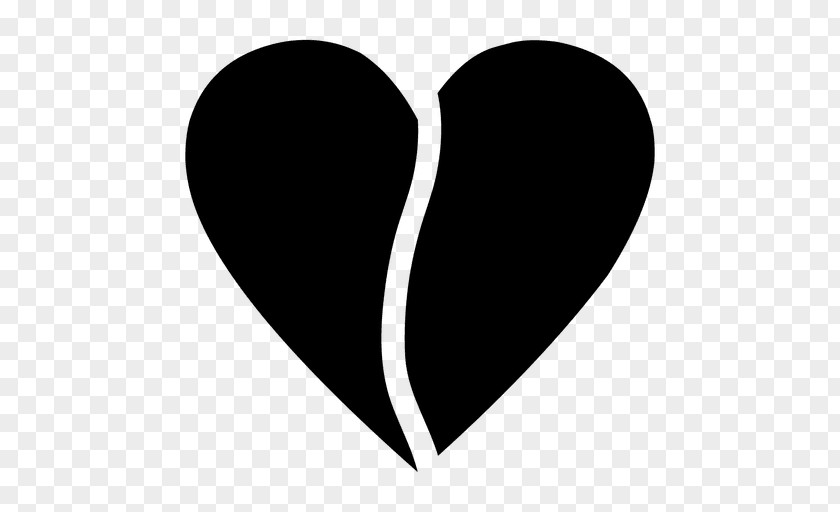 Half Heart Clip Art PNG