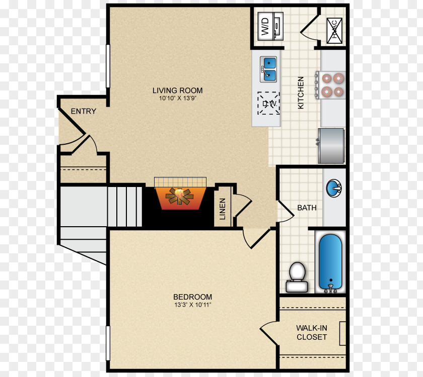 Indoor Floor Plan Waterford Place Apartments House Interior Design Services PNG