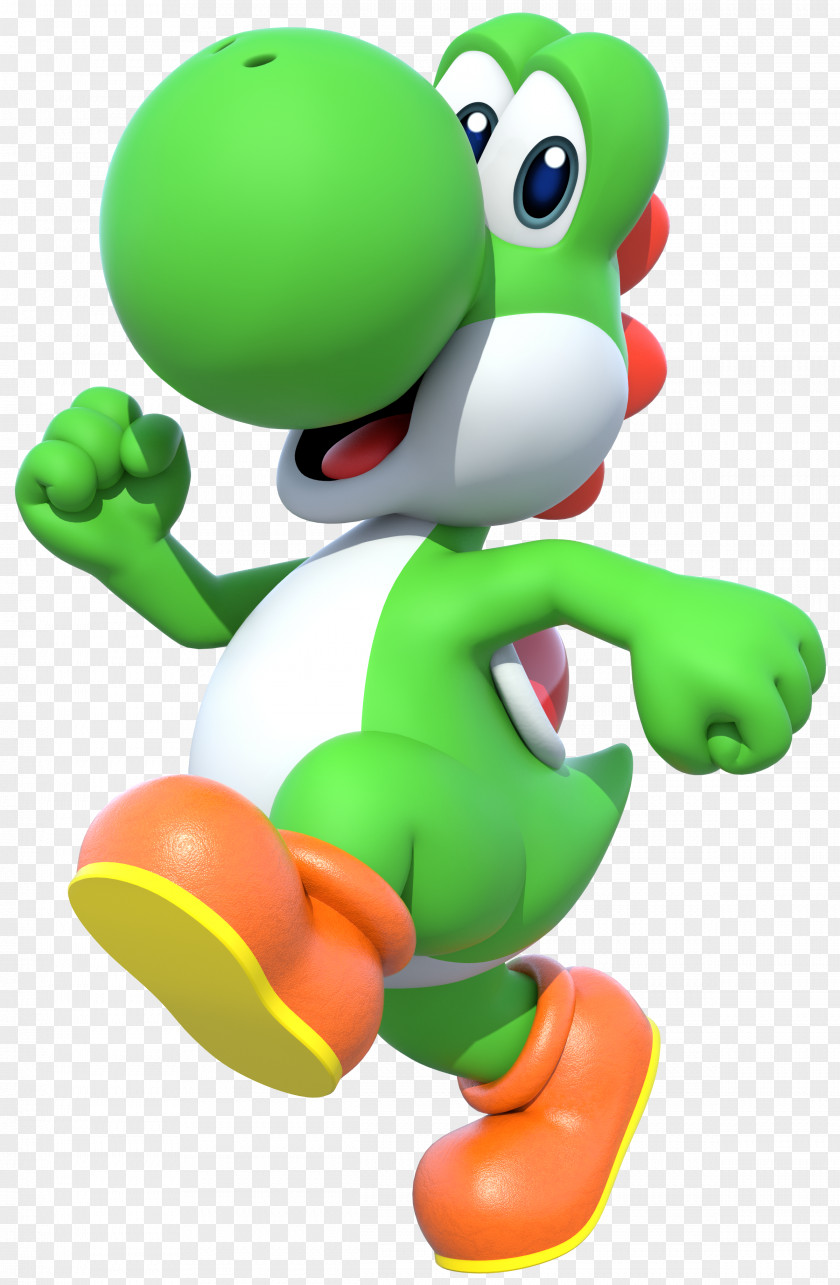 Mario Super World 2: Yoshi's Island Run Luigi PNG