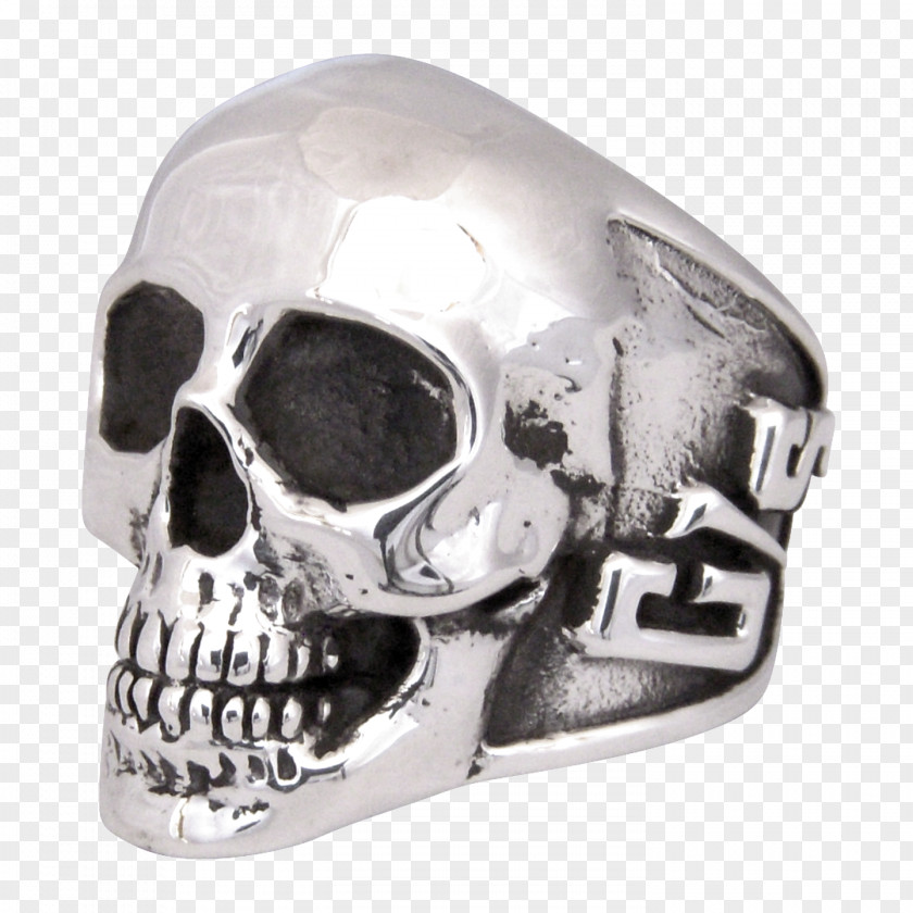 Silver Skull Protective Gear In Sports Body Jewellery PNG