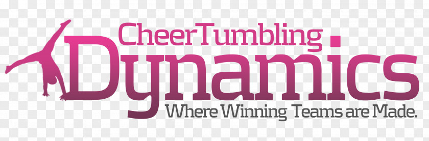 Tumbling Gymnastics Logo Cheer Dynamics Inc Cheerleading PNG