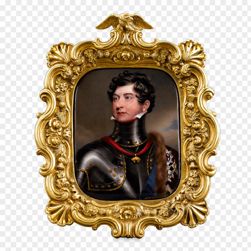 United Kingdom Of Great Britain And Ireland Monarch George IV State Diadem Painting Image PNG
