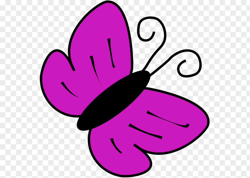 Bugs Butterfly Red Clip Art PNG