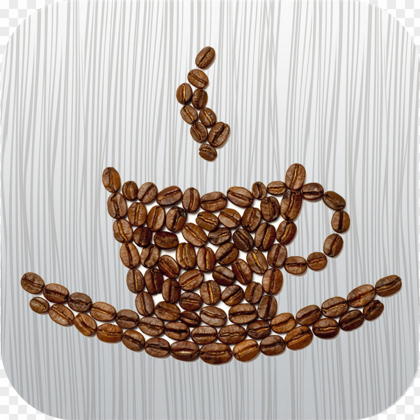 Coffee Beans Cup Tea Latte Cafe PNG