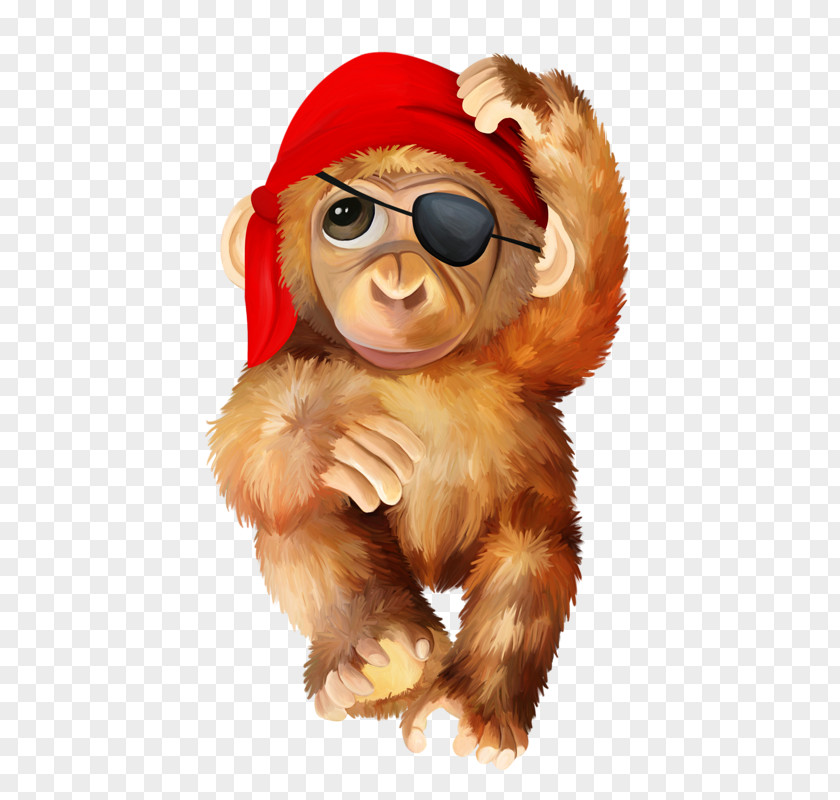 Cute Little Monkey Download Computer File PNG