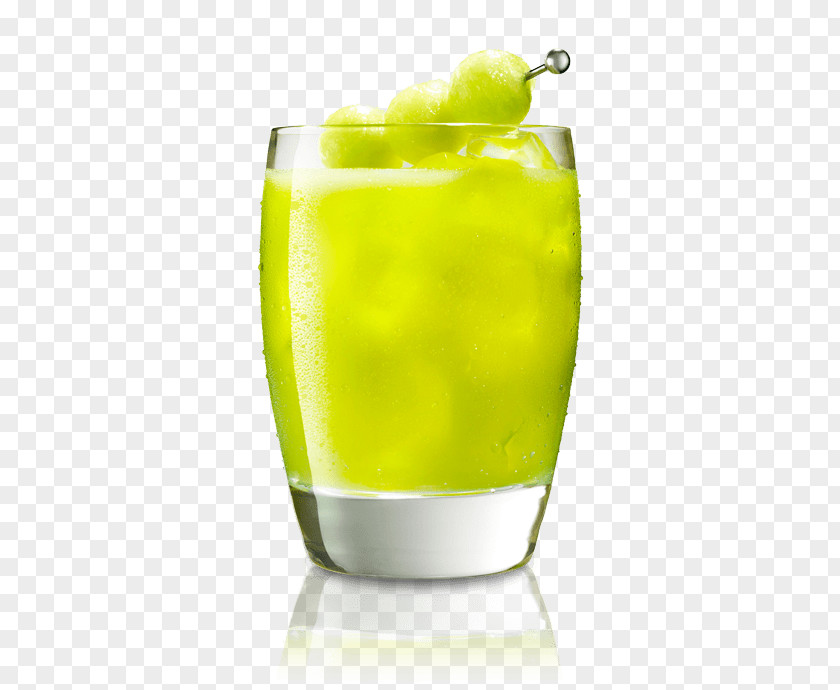 Delicious Melon Cocktail Garnish Juice Fizzy Drinks Highball Glass PNG