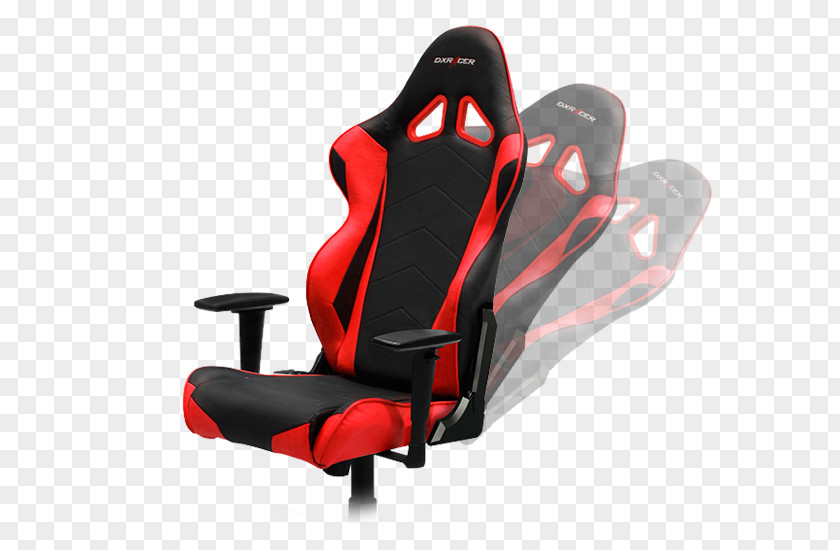 Formula 1 DXRacer Auto Racing Gaming Chair PNG