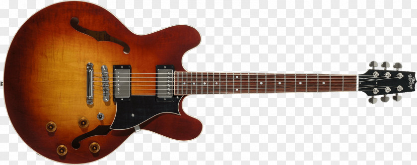 Hollow Body Electric Guitar Wallpaper Gibson ES-335 Semi-acoustic Heritage Guitars PNG