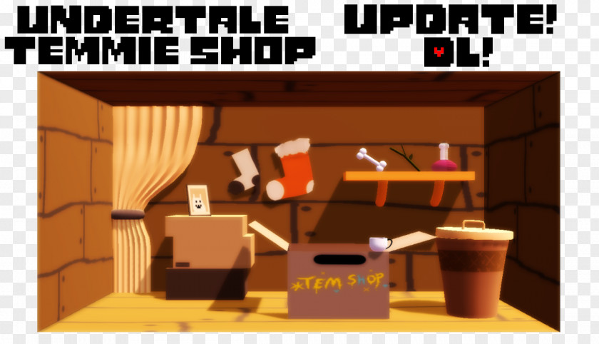 Load Shiva Undertale Tem Shop Desktop Wallpaper PNG