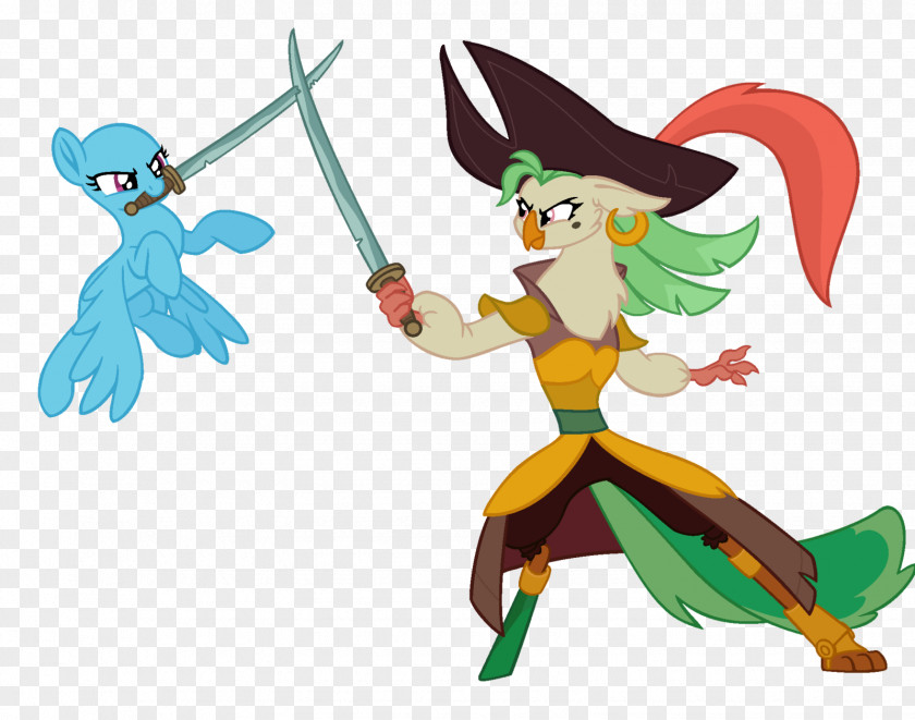 Pirate Parrot Art My Little Pony YouTube Them's Fightin' Herds PNG