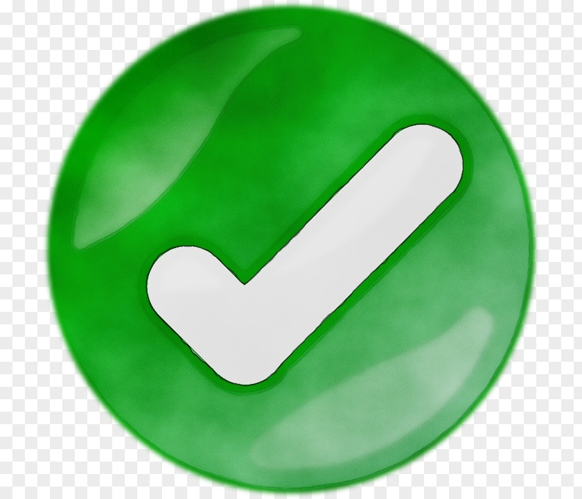 Tableware Sign Green Check Mark PNG