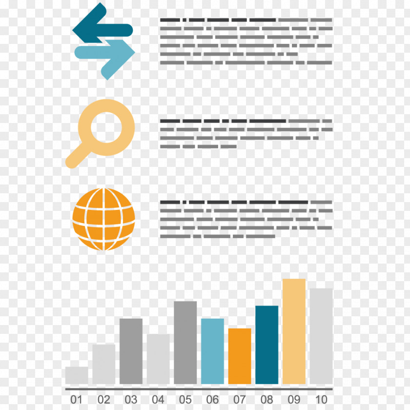 Vector Business Finance Statistics Graphic Design PNG